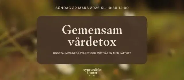 Gemensam vårdetox