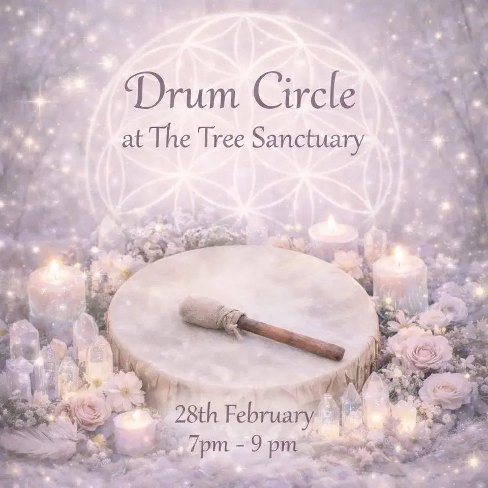 Candle light Drum Circle at The Tree Sanctuary