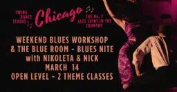 Blues Workshop and the Blue Room Blues Nite - with Nikoleta & Nick
