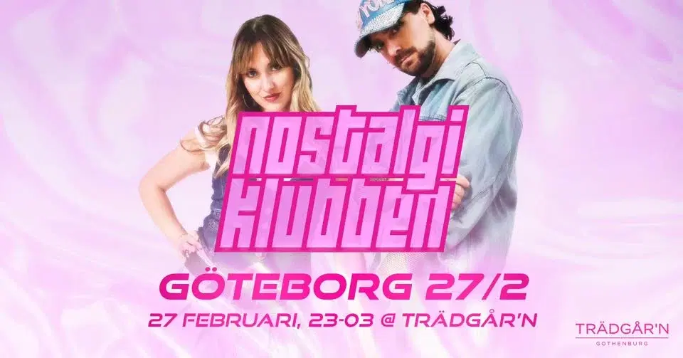 Nostalgiklubben ✰ 20 years throwback ✰ Trädgår'n