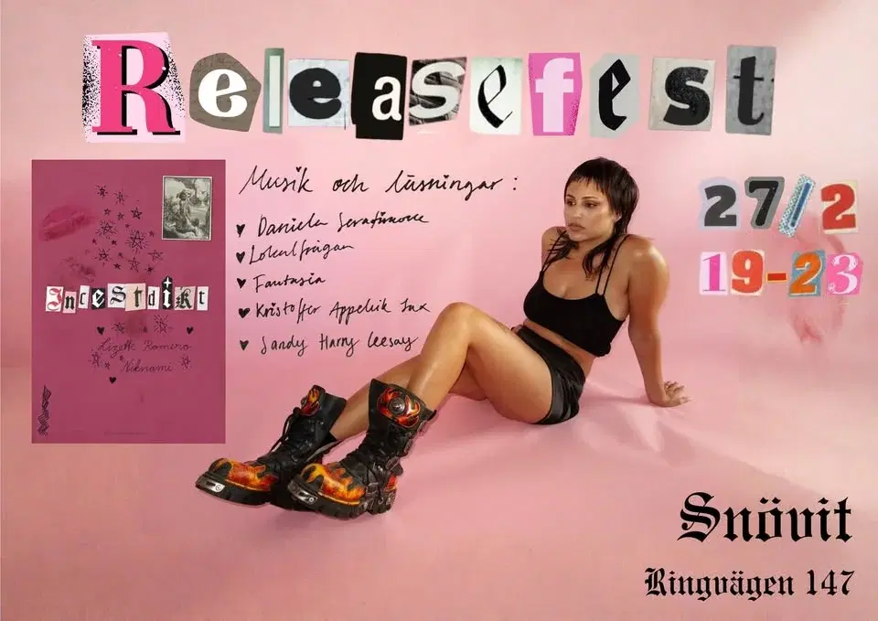 Releasefest för Incestdikt