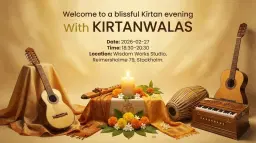 Kirtan & Song circle with Kirtanwalas