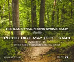 HTRA Spring Camp & Poker Ride