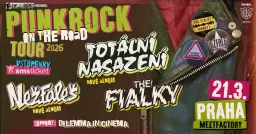 TOTÁLNÍ NASAZENÍ / THE FIALKY / NEŽFALEŠ – PUNKROCK ON THE ROAD / PRAHA