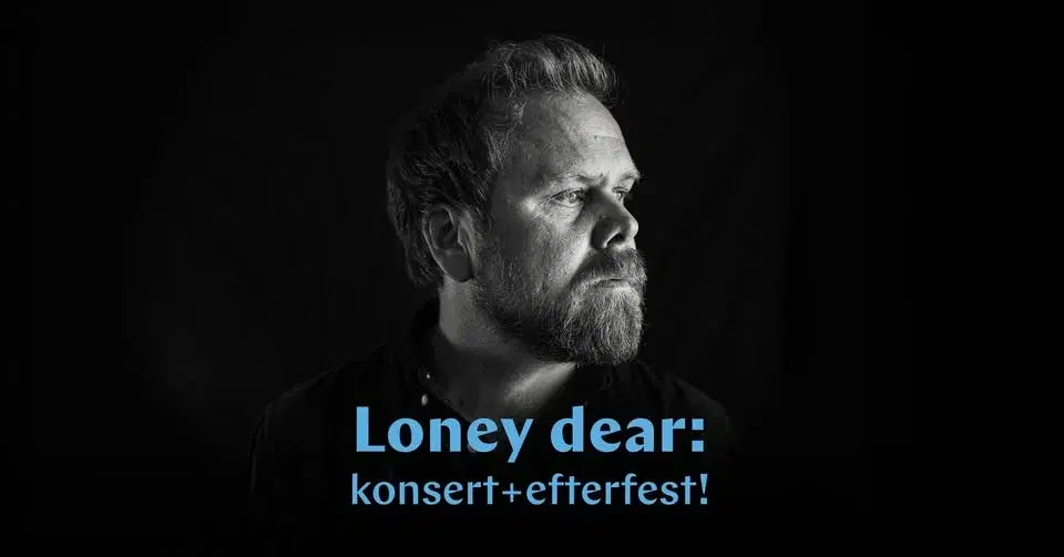 Loney dear: konsert + efterfest!