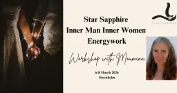 Star Sapphire Inner Man Inner Woman Energywork Workshop - A journey into your inner polarity