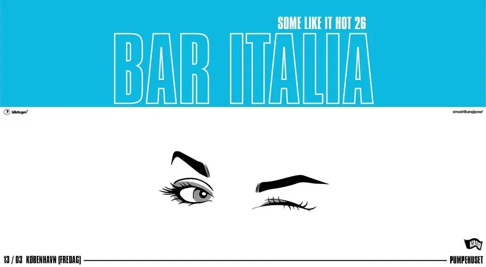 bar italia // Pumpehuset - UDSOLGT
