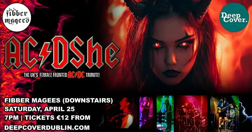 AC/DCShe (Tribute to AC/DC) @ Fibber Magees Downstairs!