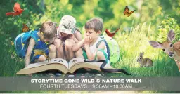 June Storytime Gone Wild & Nature Walk - Pollinators