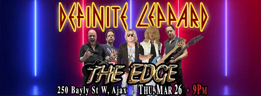 THE EDGE LOUNGE PRESENTS DEFINITE LEPPARD