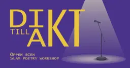 Poesiworkshop och öppen scen