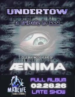 Undertow - A Tribute to TOOL | MadLife 9:30