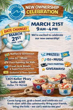 🎉 NEW OWNERSHIP CELEBRATION! 🎉