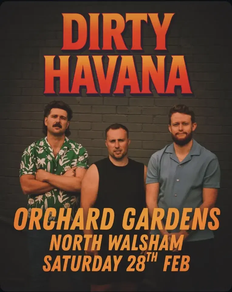 DIRTY HAVANA @ The Orchard Gardens - North Walsham
