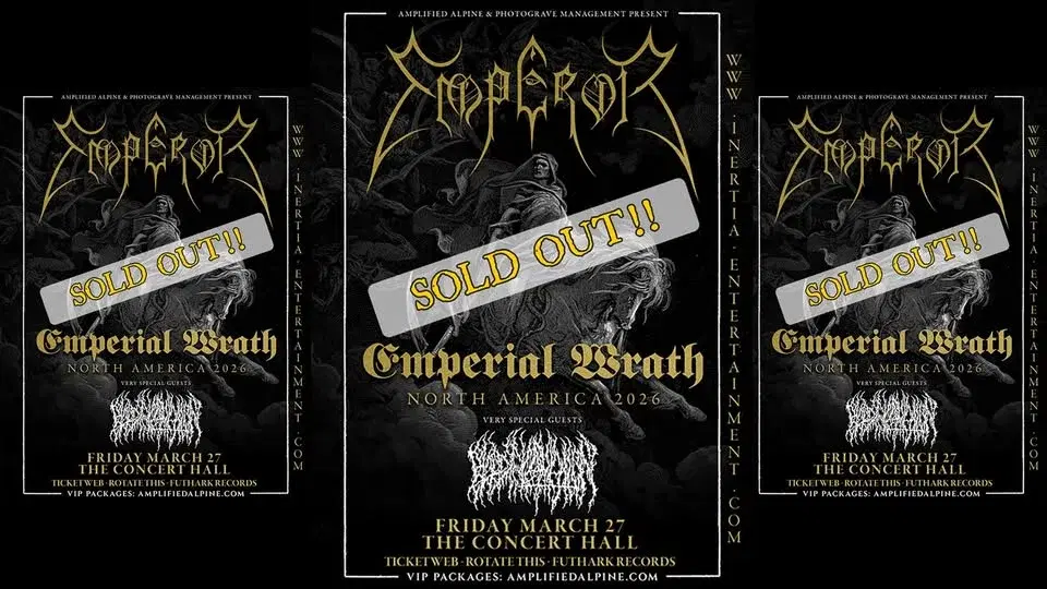 EMPEROR - EMPERIAL WRATH 2026 - Sold Out!