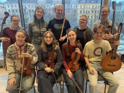 Danskväll med folkmusikstudenter från Kungliga Musikhögskolan