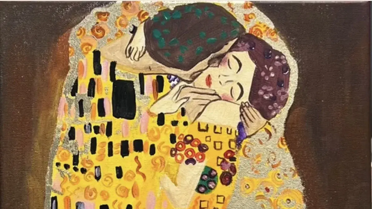 'Gustav Klimt' Sip & Paint
