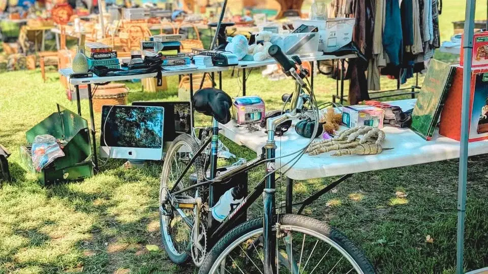 Huge Community Yard Sale at Bates Nut Farm