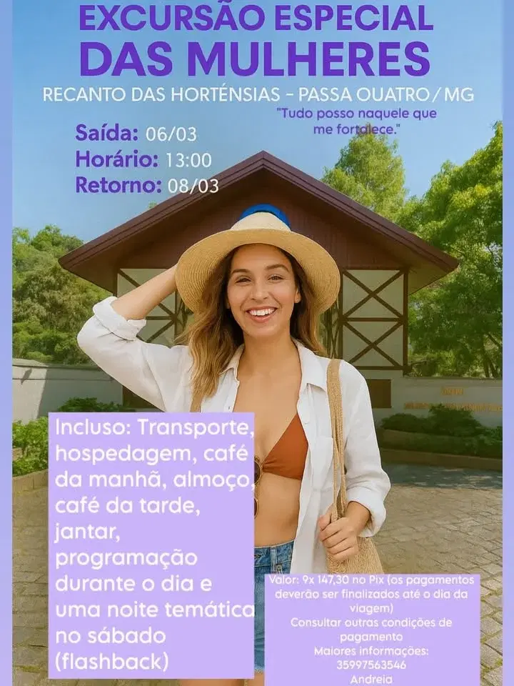 Viagem Especial para Mulheres