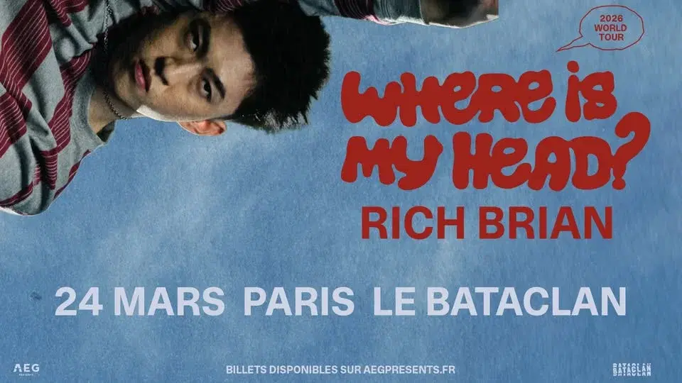 Rich Brian • Bataclan, Paris • 24 mars 2026