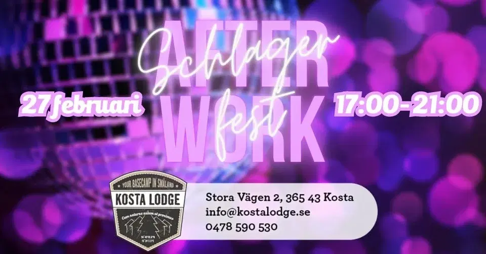 AFTER WORK – SCHLAGERFEST PÅ KOSTA LODGE!