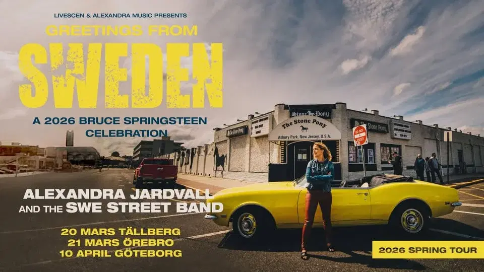 Alexandra Jardvall & Swe Street Band - A 2026 Bruce Springsteen Celebration