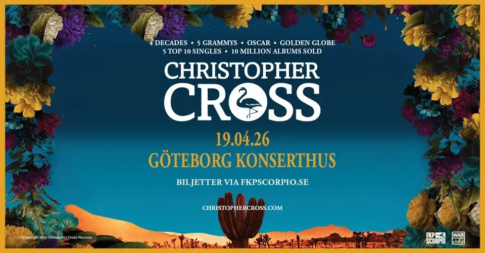Christopher Cross | Göteborg