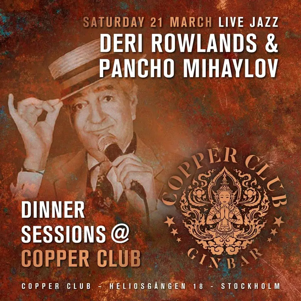 Live Jazz med Deri Rowlands & Pancho Mihaylov <3