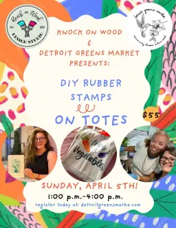 DIY Rubber Stamps & Totes!