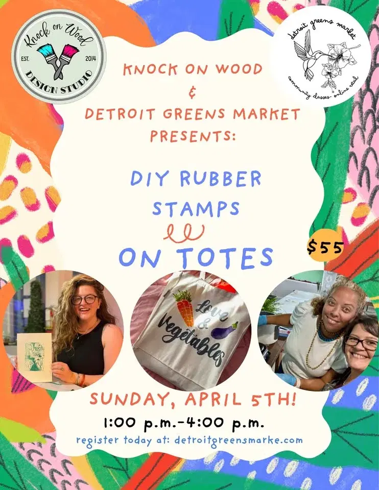 DIY Rubber Stamps & Totes!