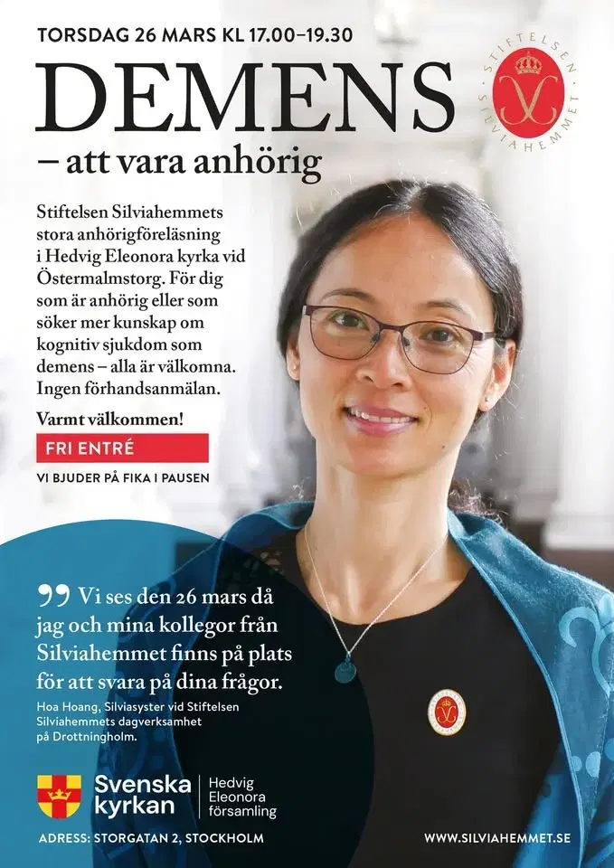 Anhörigföreläsning | Demens – att vara anhörig