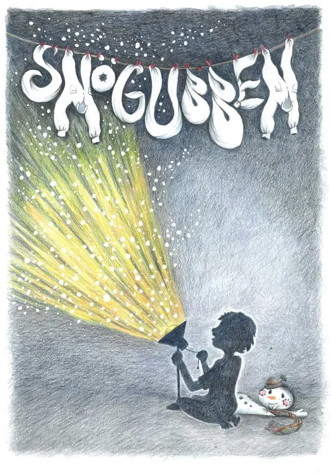 Snögubben med Lilla O