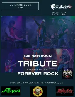 Boulzeyes Forever Rock tribute