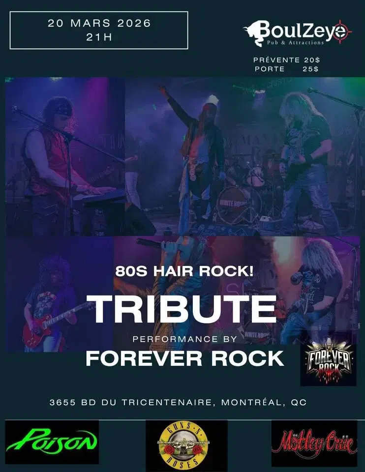 Boulzeyes Forever Rock tribute