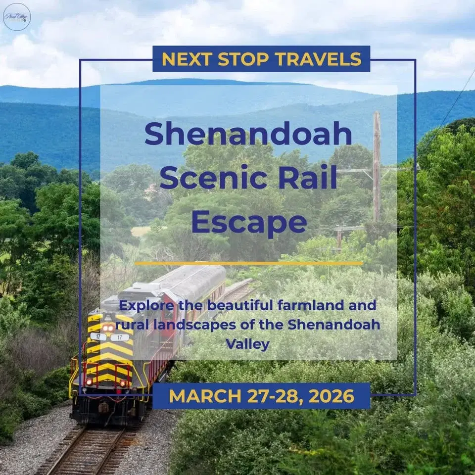 Shenandoah Scenic Rail Escape