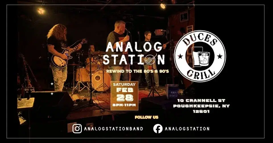 Analog Station at Duce's Grill!