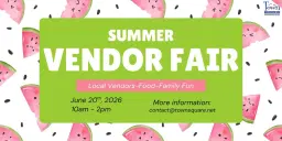 Summer Vendor Fair