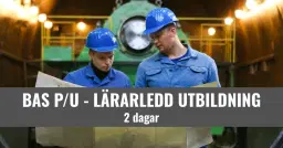 BAS P/U - Byggarbetsmiljösamordnare - Stockholm Älvsjö - 10 400 SEK/ pers.