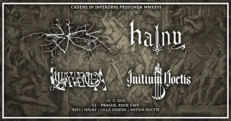 Cadens In Inferorni Profunda MMXXVI - ROCK CAFE PRAGUE