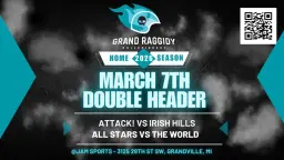 Grand Raggidy Roller Derby - 2026 March Double Header