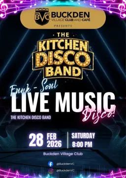 BAND NIGHT: The Kitchen Disco Band