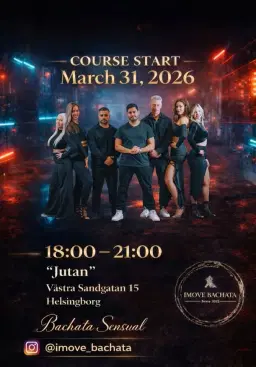 COURSE START: March 31 ✨️TRY FOR FREE✨️ Bachata Sensual