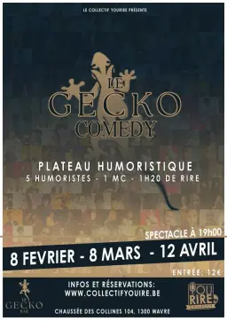 Gecko comedy show