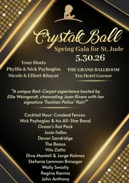CRYSTAL BALL: Spring Gala for St. Jude