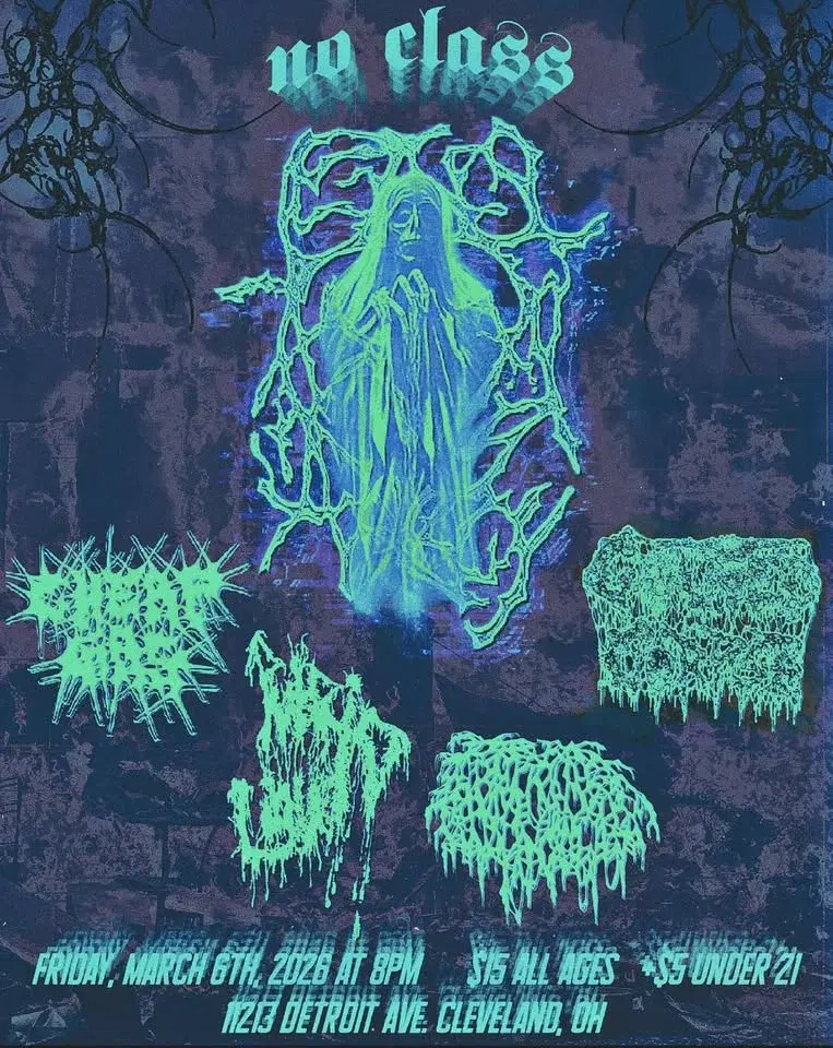 Gouted Corpse, Putrid Liquid, Cheap Gas, and Aphthous Ulceration at No Class