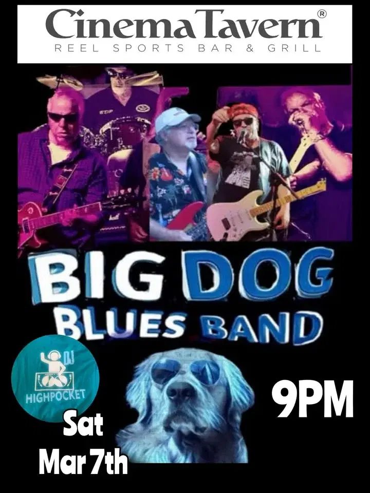 The Big Dog Classic Rock & Blues đ” Live at The Cinema Tavern