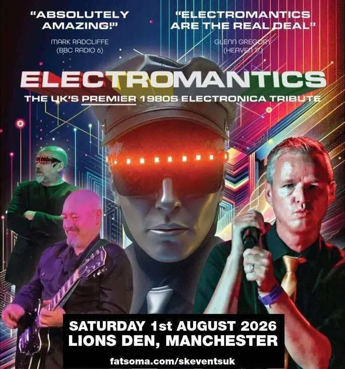 Electromantics - 80's Electro Tribute Band - Lions Den, Manchester