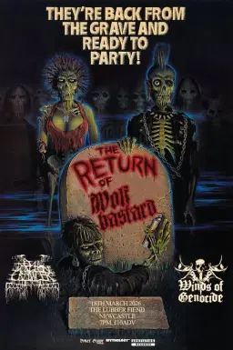 WOLFBASTARD // WINDS OF GENOCIDE // EVIL DUNGEON CRAWLER @ THE LUBBER FIEND - 18.03.26