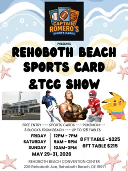 Rehoboth Beach Sports Card and TCG Show