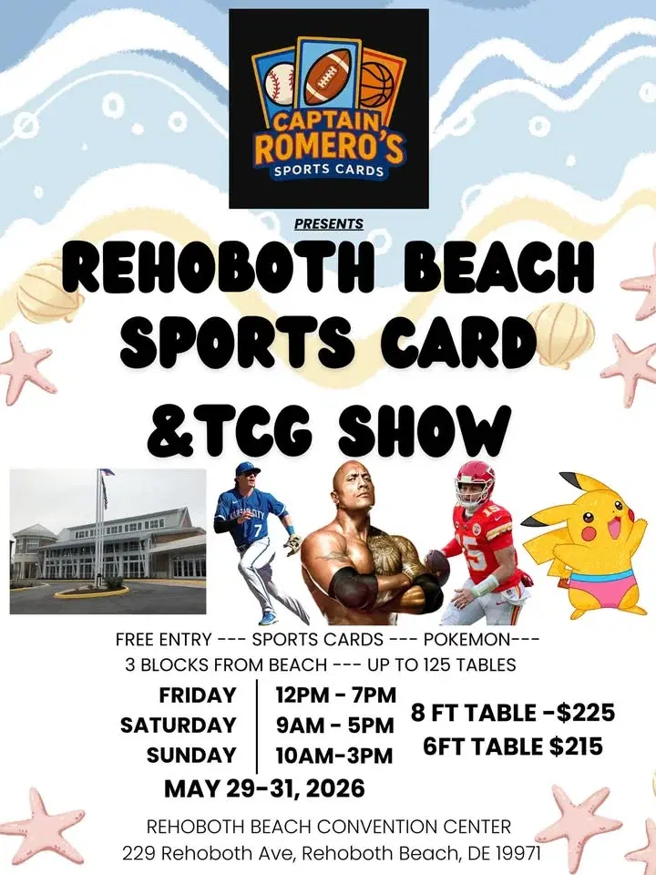 Rehoboth Beach Sports Card and TCG Show